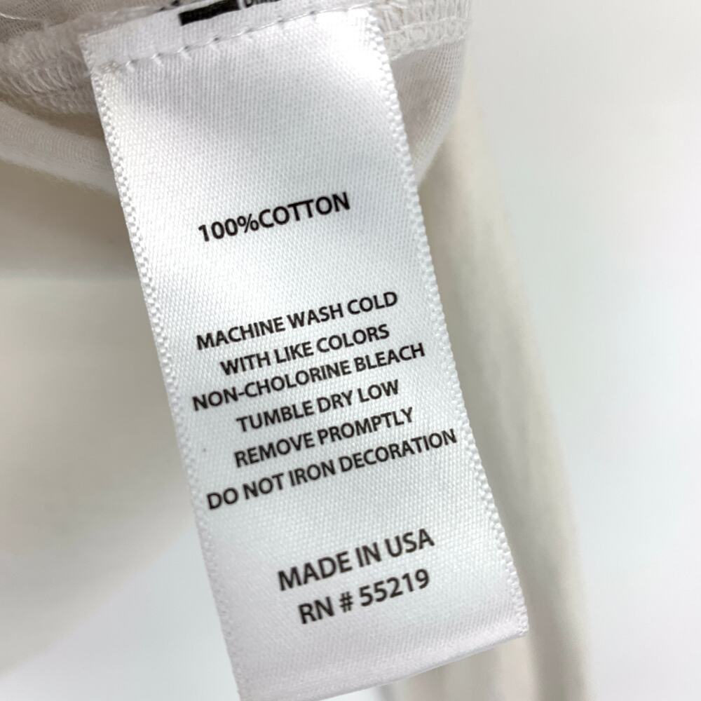 Studio Collection David Lerner Women's Size S Crewneck T-Shirt Long Sleeve White - Picture 6 of 6
